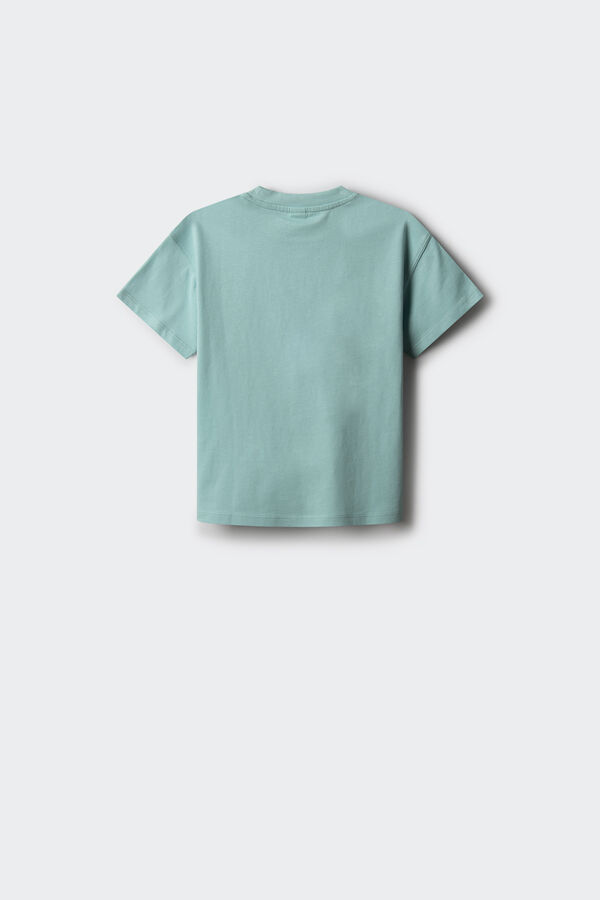 Springfield Kids Camiseta Skater ni&ntilde;o azul