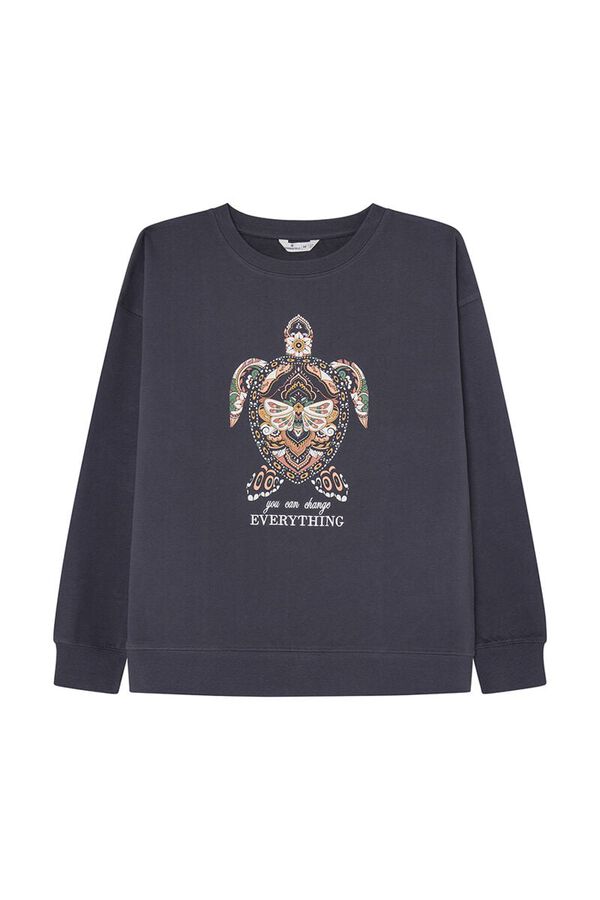 Springfield Sudadera "Everything" amarillo