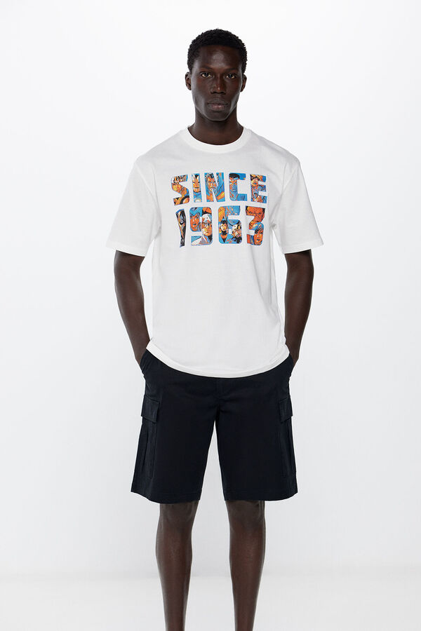 Springfield T-shirt Marvel bege