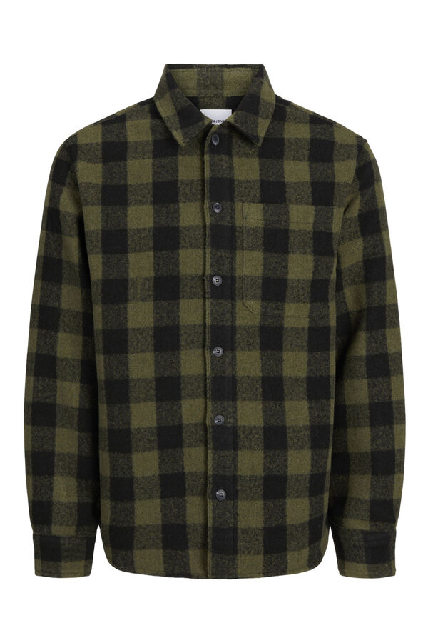 Jack & Jones Camiseta de pelúcia cru