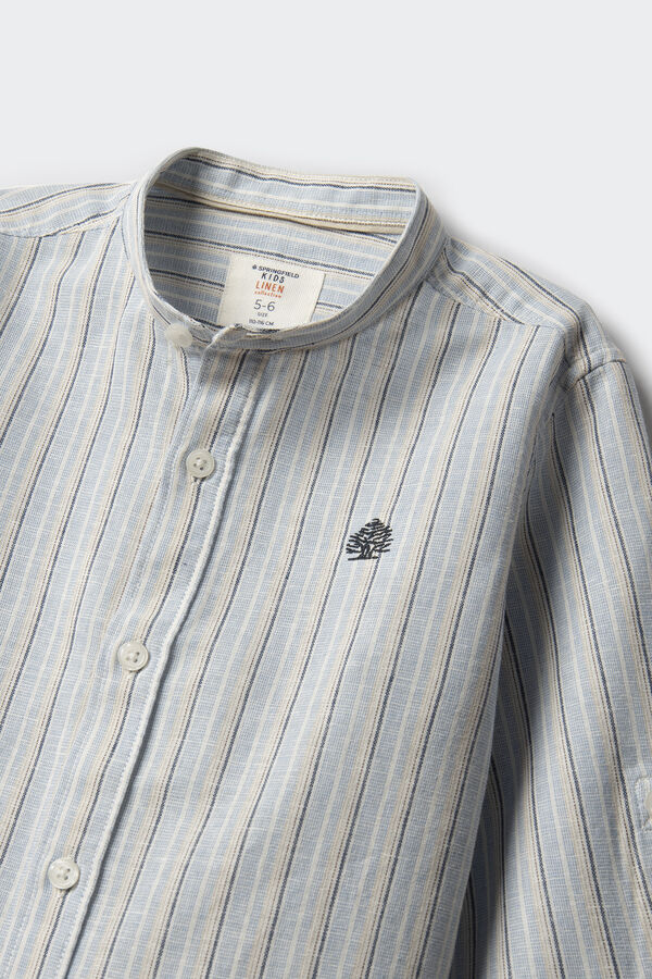 Springfield Kids Camisa multiraya niño marfil