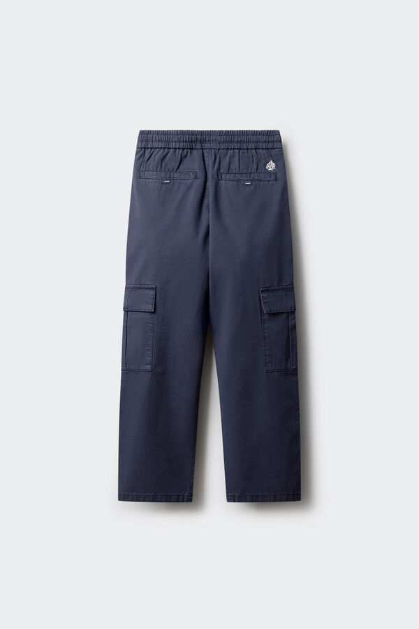 Springfield Kids Chino cargo ni&ntilde;o azul