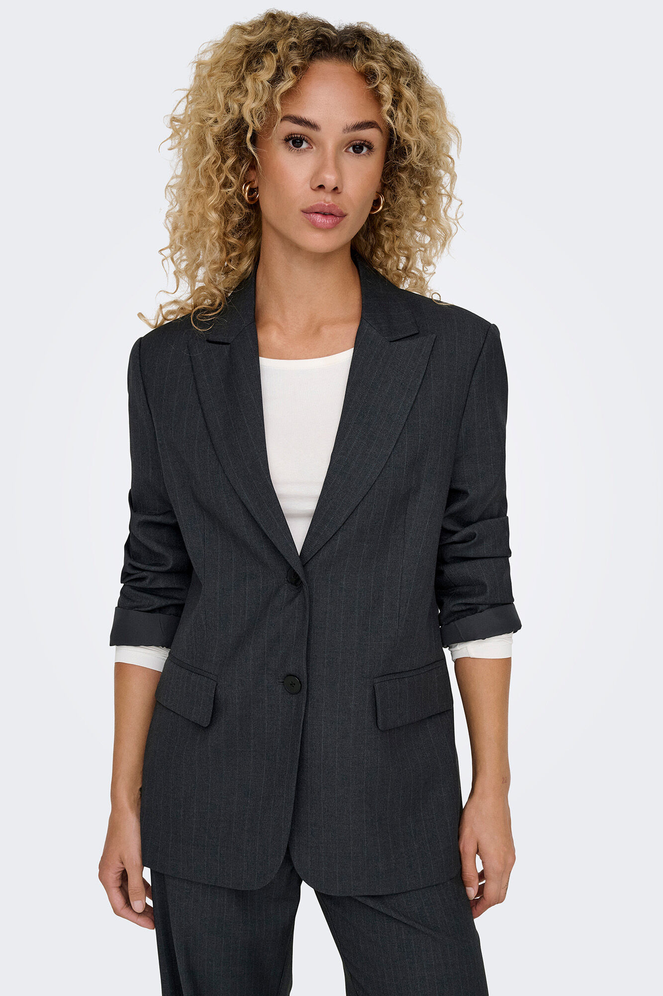 Only Blazer risca de giz