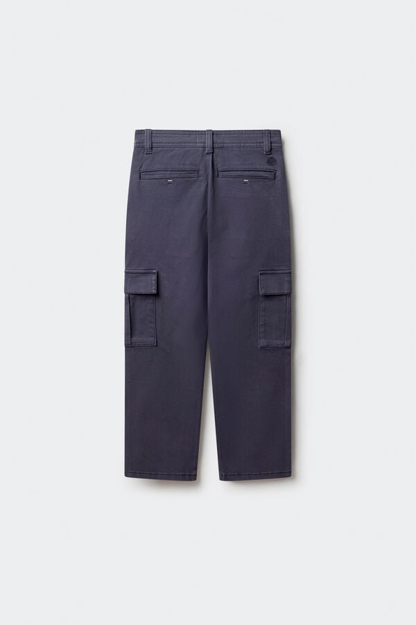 Springfield Kids Chino cargo ni&ntilde;o ni&ntilde;o azul