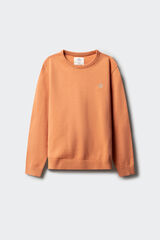 Springfield Kids Camisola b&aacute;sica com cotoveleiras para crian&ccedil;a vermelho