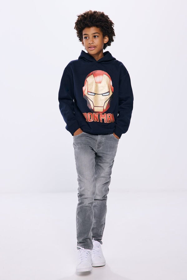Springfield Kids Sweatshirt do capuz azul