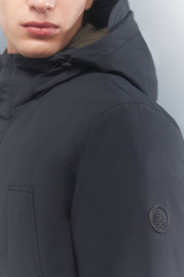 Springfield Casaco t&eacute;rmica acolchoada azul