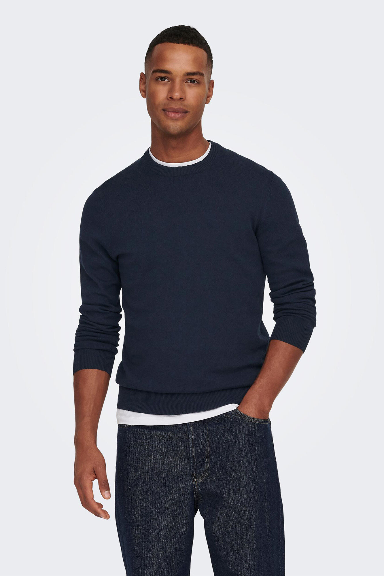 Only & Sons Jersey cuello redondo