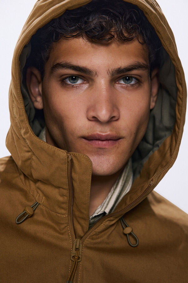 Springfield Jaqueta acolchoada de algodão cru