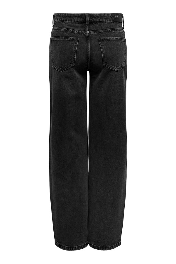 Only Jeans estilo wide negro