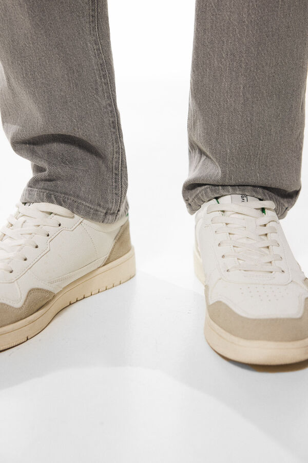 Springfield Jeans regular cinzentas, lavagem m&eacute;dia cinzento