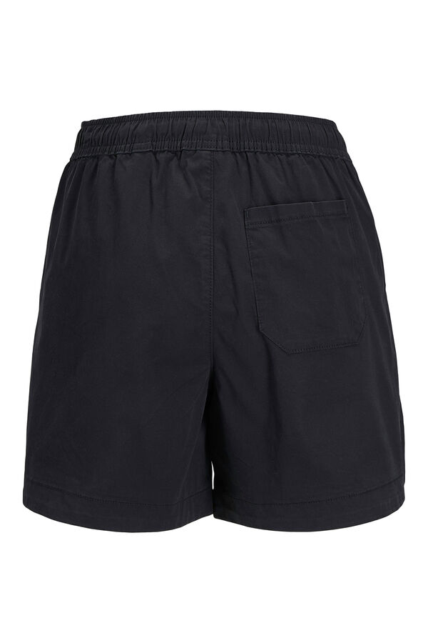 Jack & Jones Camiseta justa curta preto