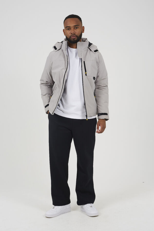 Brave Soul Casaco com capuz bege