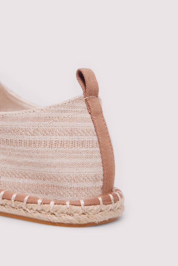 Springfield Alpercata r&uacute;stica riscas castanho