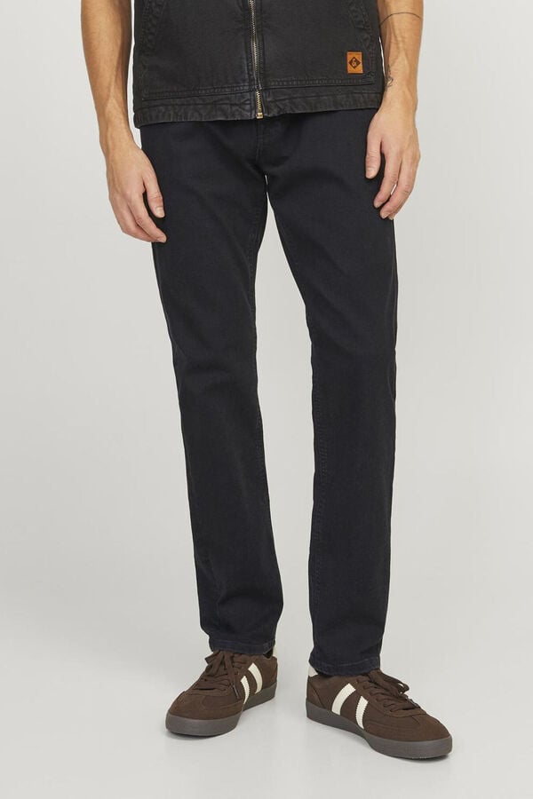 Jack & Jones Jeans tapered fit negro