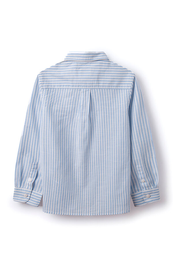 Springfield Kids Camisa riscas menino azul