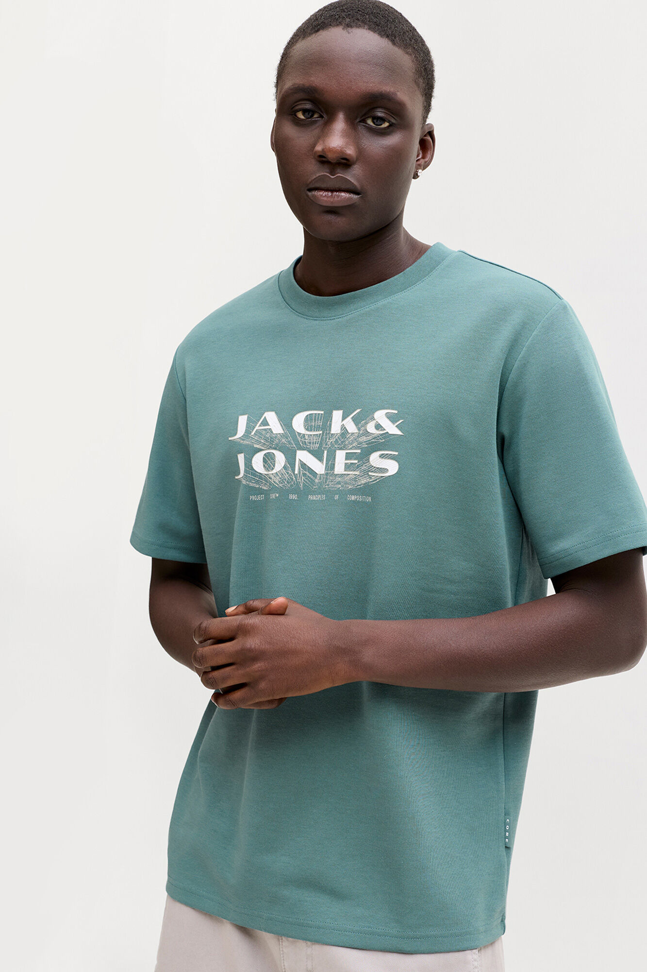 Jack & Jones Camiseta manga corta de algod&oacute;n