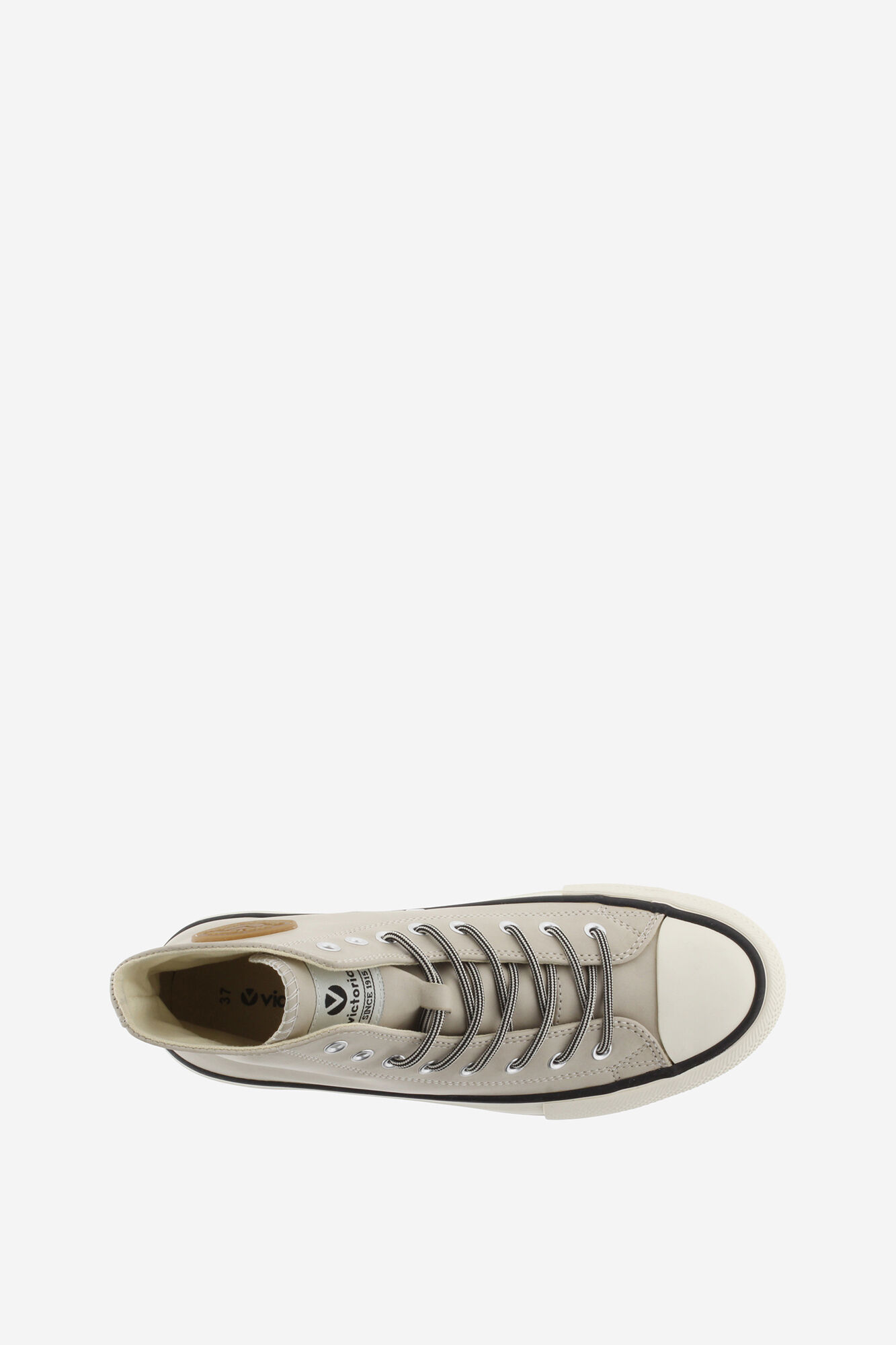 Victoria Zapatillas abotinadas de efecto piel