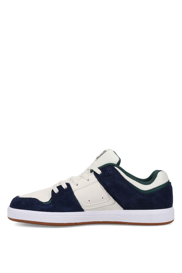 DC Shoes Zapatillas de skate en cuero azul