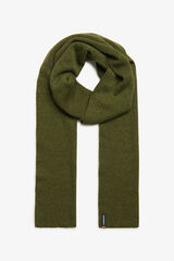 Superdry Cachecol de malha Caqui escuro