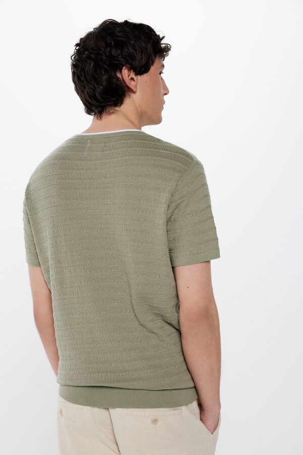 Springfield Jersey manga corta azul