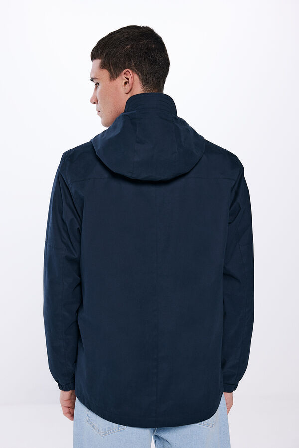 Springfield Parka t&eacute;cnica azul