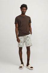 Jack & Jones Calças curtas chino cinzento