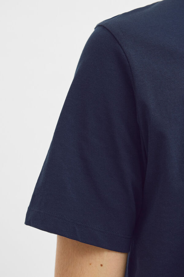 JJ REBEL Camiseta regular fit azul