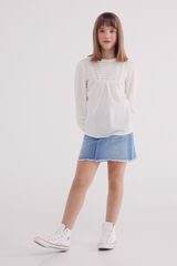 Springfield Kids Saia denim menina azul