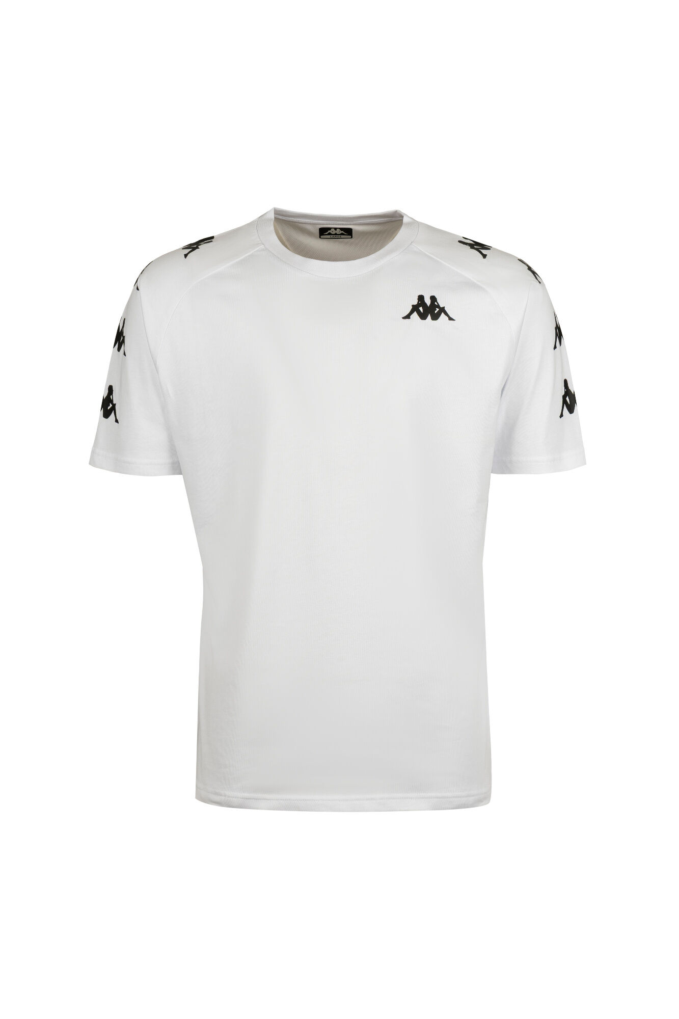 Kappa T-shirt de manga curta em algod&atilde;o b&aacute;sica