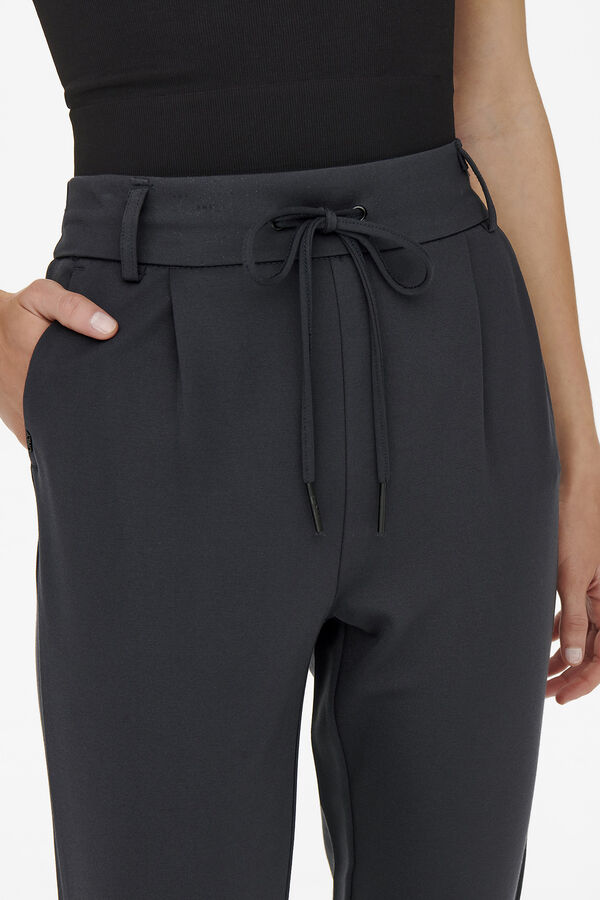 Only Pantal&oacute;n largo recto estilo chino gris