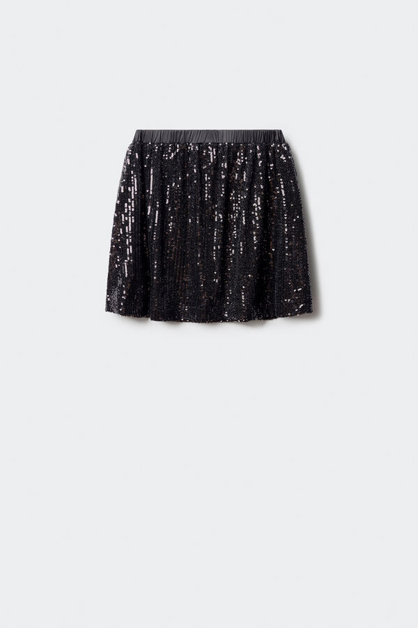 Springfield Kids saia de saia para menina preto