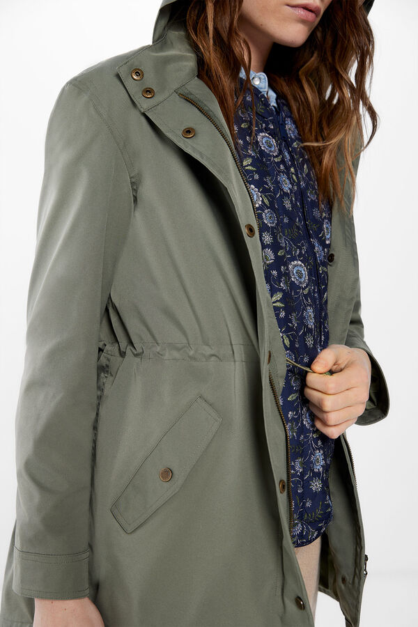 Springfield Parka Capucha 2 en 1 verde