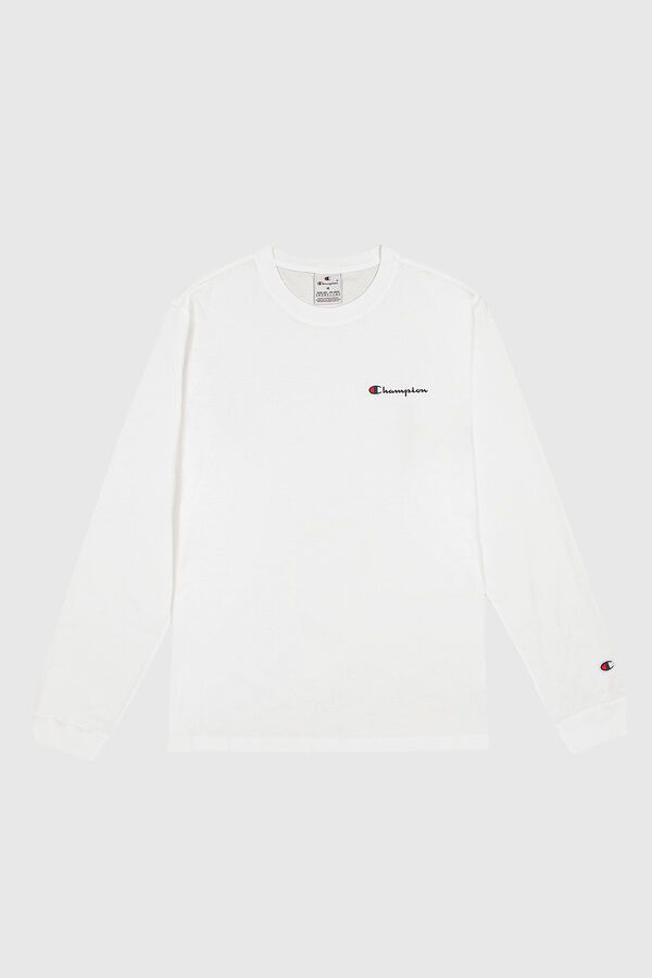 Champion T-shirt manga comprida branco