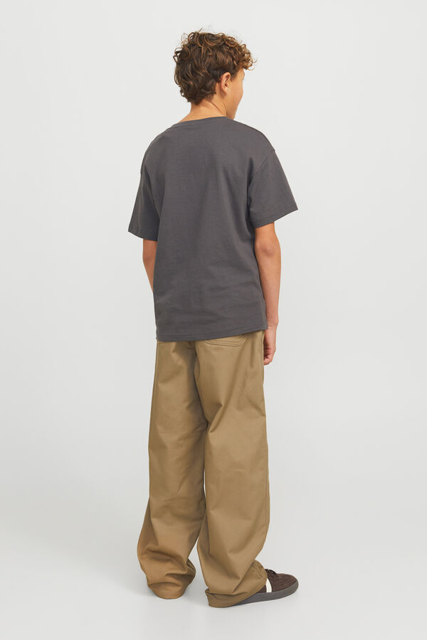 Jack & Jones Junior Cal&ccedil;as relaxadas cru