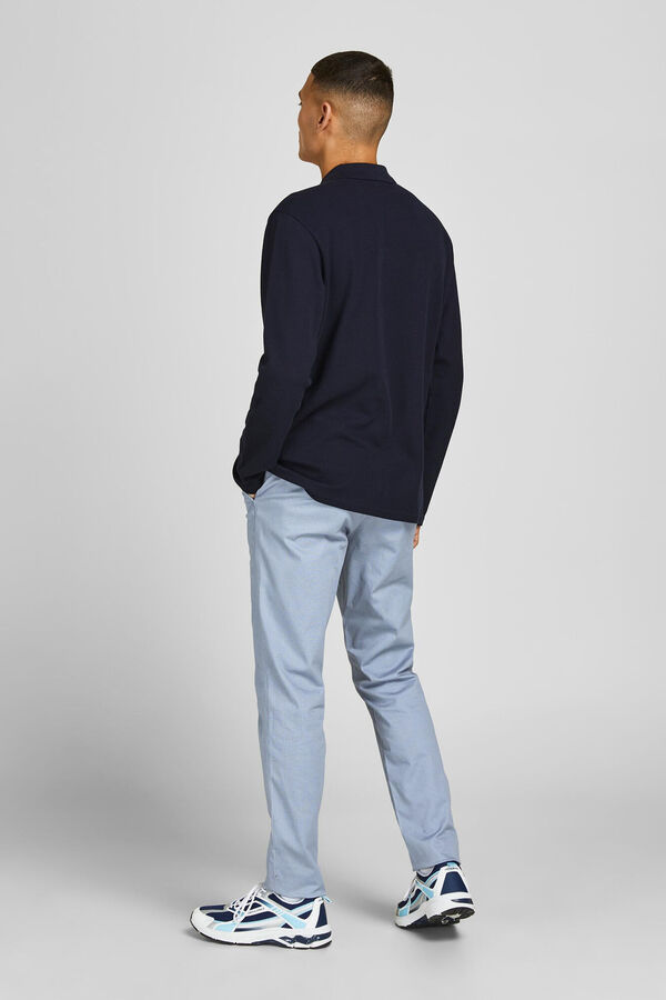 Jack & Jones Cal&ccedil;as chinos slim fit azul