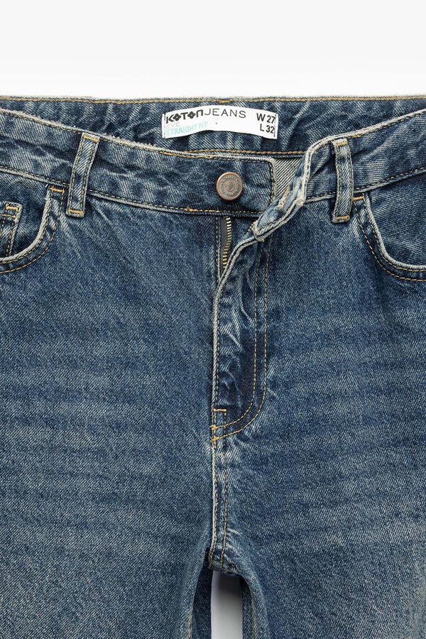 Koton Cal&ccedil;a jeans reta azul