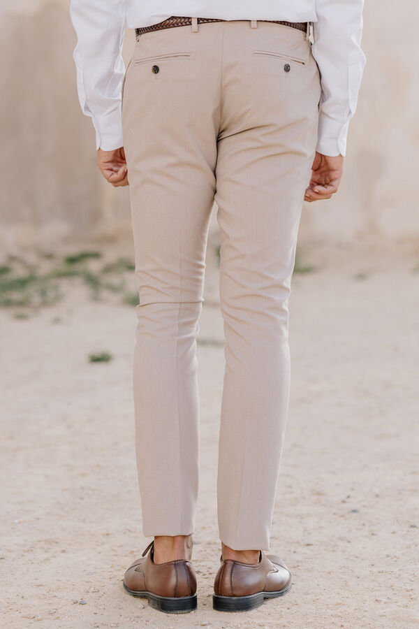 Celopman Pantal&oacute;n Traje beige