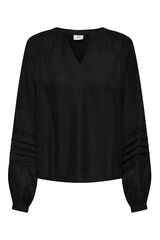 JDY Blusa de manga comprida preto