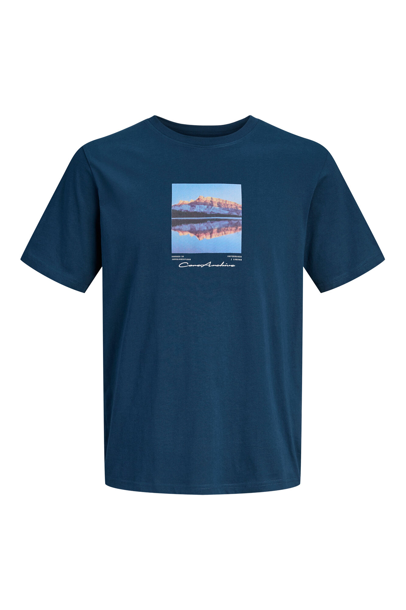 Jack & Jones PLUS Camiseta b&aacute;sica con estampado