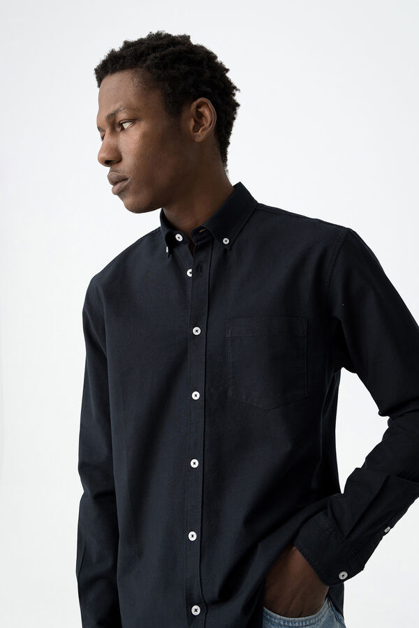 Tiffosi Camisa slim fit azul