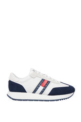 Tommy Jeans Zapatillas estilo running con logo blanco