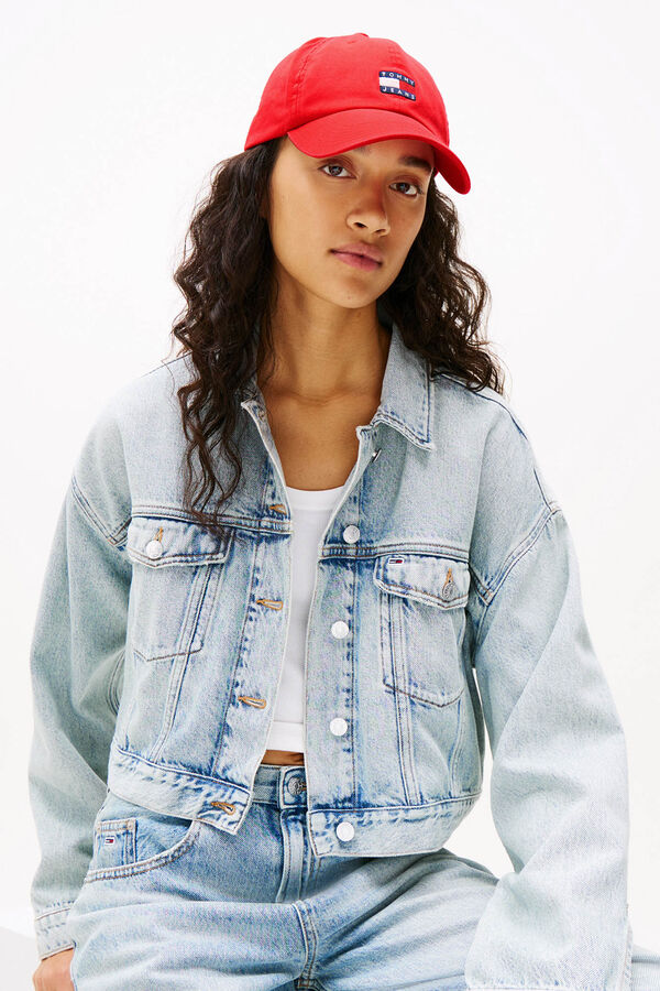 Tommy Jeans Bon&eacute; Tommy Jeans  vermelho