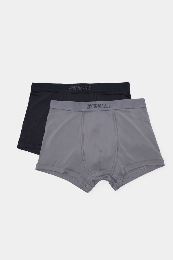 Springfield Pack 2 boxers microfibra negro