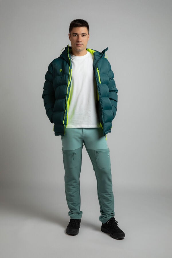 Izas Jaqueta de fibra hidrorrepelente verde