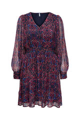 Only Vestido floral azul