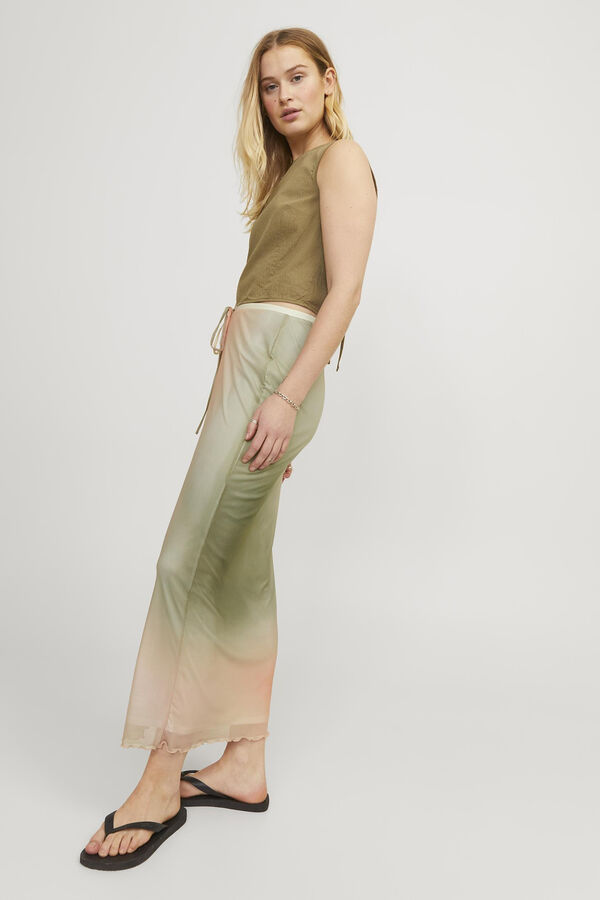 Jack & Jones Saia mesh comprida cru