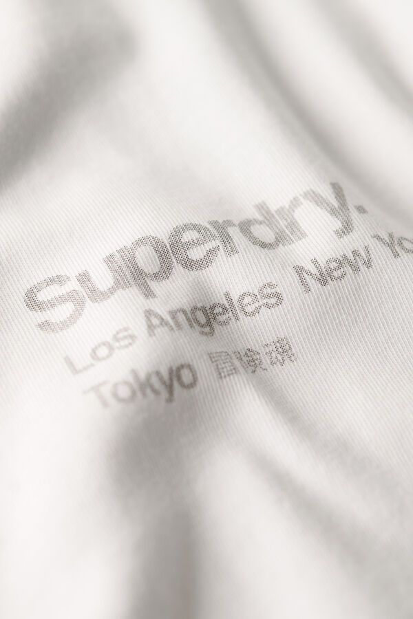 Superdry  Camisola de manga curta  branco