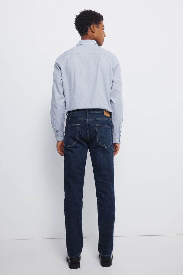 Springfield Jeans lavado oscuro slim fit azul