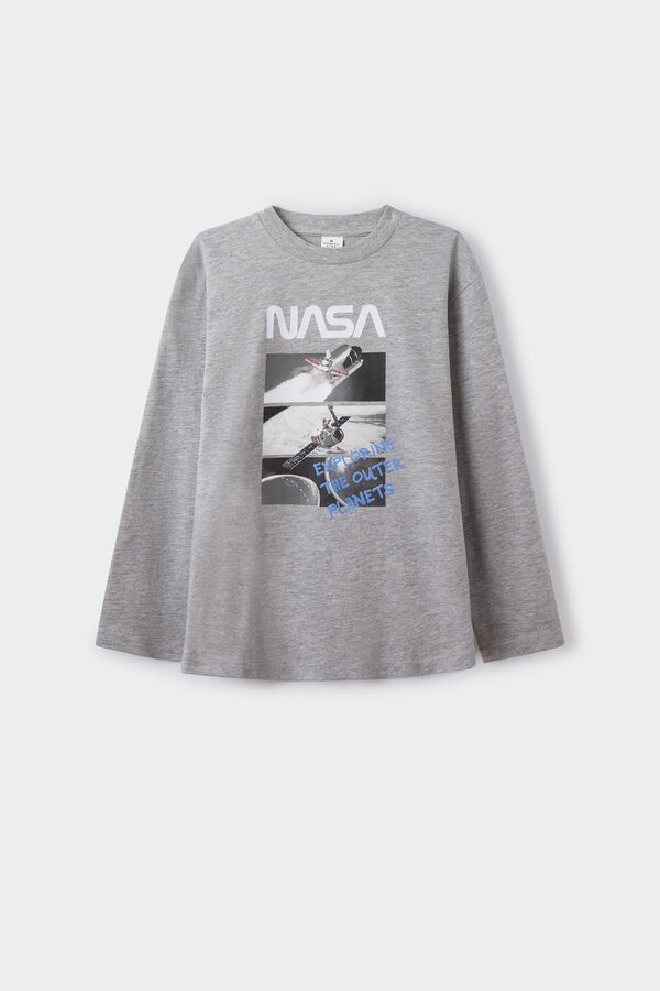 Springfield Kids Camiseta NASA ni&ntilde;o gris